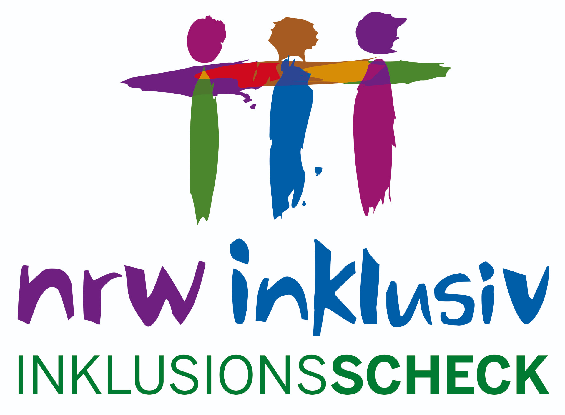 Logo nrw inklusiv – Inklusionsscheck